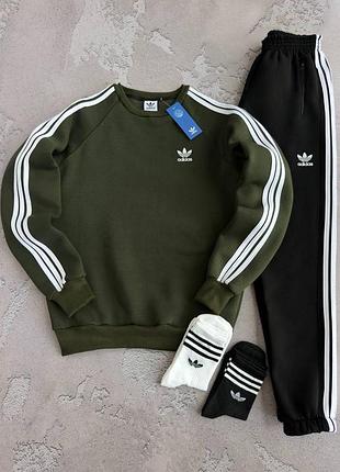 Чоловіча та жіноча кофта та штани adidas