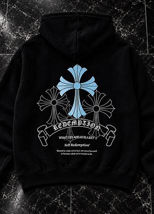 Худи chrome hearts унисекс | стильное худи оверсайз