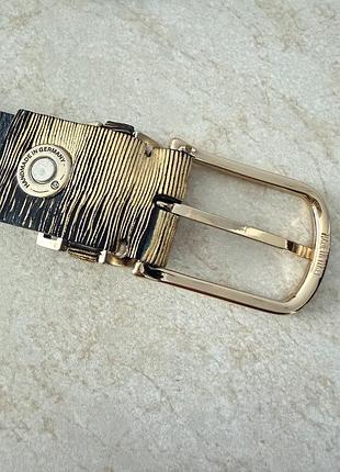 Кожаный брендовый пояс b.belt 7
