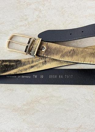 Кожаный брендовый пояс b.belt 4