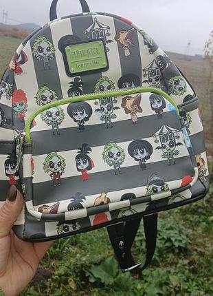 Рюкзак loungefly бітлджус (beetlejuice chibi) 2
