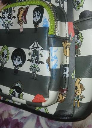 Рюкзак loungefly бітлджус (beetlejuice chibi) 5