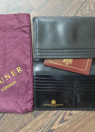 Launer london мужской кошелек