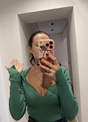 Кофта джинси h&m 38 5