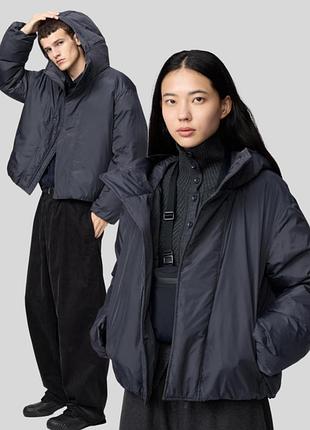Куртка пуффер унісекс uniqlo
