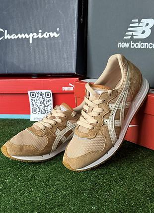 Кросівки жіночі asics gel-movimentum бежеві, розмір 37, довжина устілки 23 см