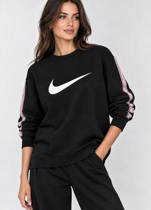 Фирменный женский свитшот nike sportswear swoosh