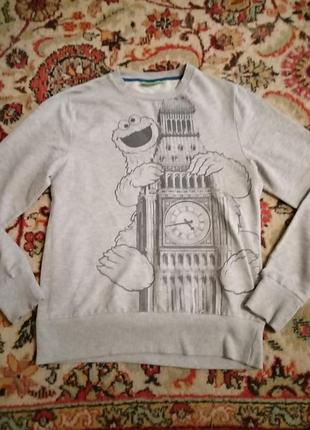 Класний світшот кофта на 44-46 розмір до 176 зріст