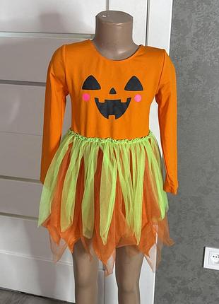 Карнавальна сукня  плаття на хелоуін halloween на дівчинку 5-6р h&m