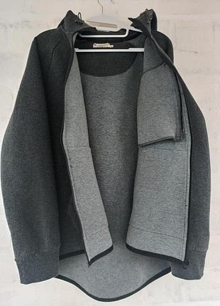 Теплая куртка худи tech fleece tu 4