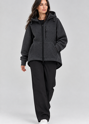 Теплая куртка худи tech fleece tu
