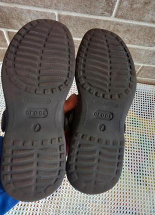 Шлепки crocs оригинали 37р 6