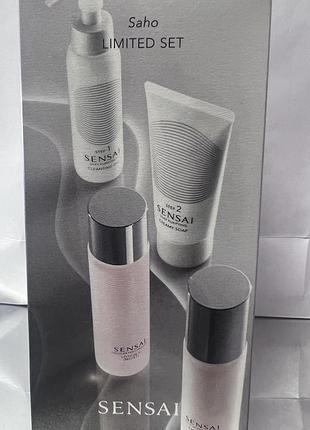 Набір засобів для сухої шкіри silky purifying saho set
