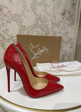 Лакові лодочки christian louboutin