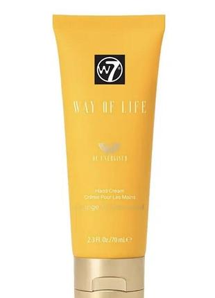Крем для рук w7 way of life - be energised