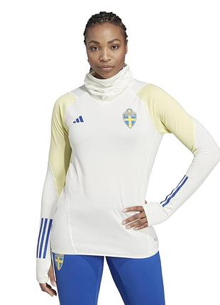 Кофта жіноча тренувальна adidas sweden training top біла