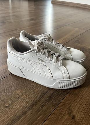 Кроссовки puma кожа