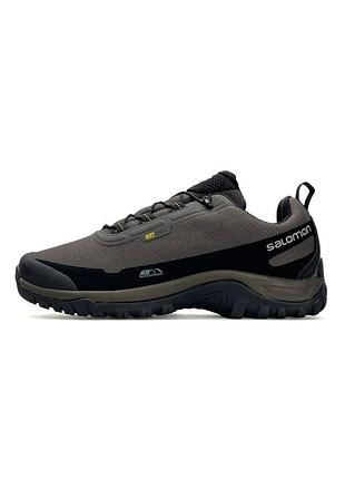 Мужские кроссовки salomon shelter#x brown black