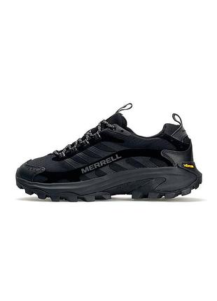 Мужские кроссовки merrell moab speed 2ltx black