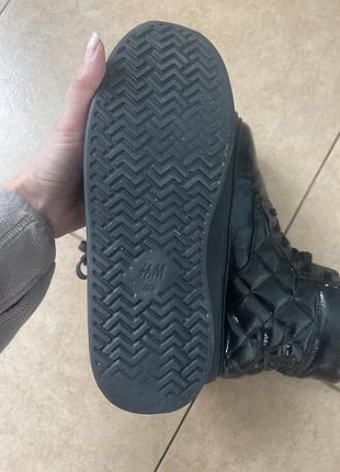 Черевики жіночі h&m чорні 4