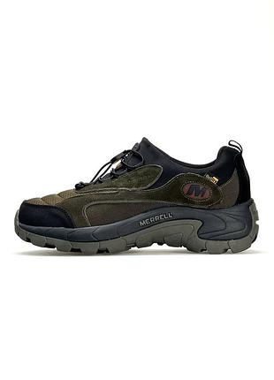 Мужские кроссовки merrell moc evo 1trl x#x khaki black