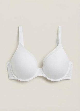 Бюстгальтер primark белый уплотненный 75b