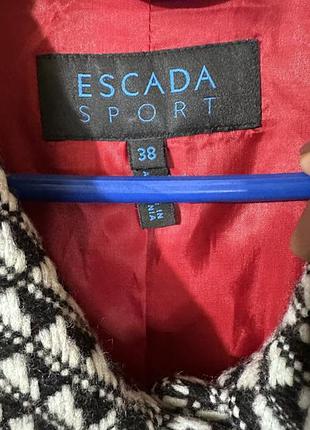 Escada 🔥🔥пальто шерсть 2