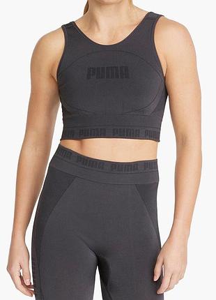 Спортивний безшовний топ puma evoknit