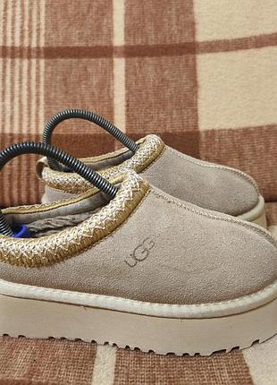 Женские замшевые тапочки на платформе ugg угги