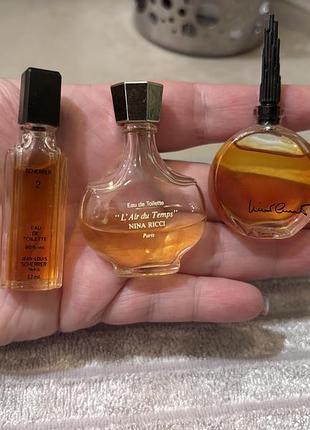 Парфуми nina ricci l'air du temps eau de toilette мініатюра