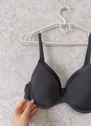 Бюстгальтер primark сірий графіт ущільнений 75b 6