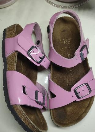 Босоніжки для дівчаток birkenstock рожеві, розмір 30