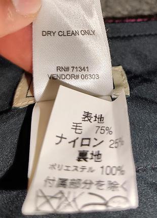 Яркая шерстяная юбка в клетку l.l.bean 7