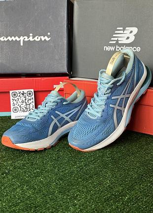 Кросівки чоловічі asics gel-nimbus 21 сині, розмір 40.5