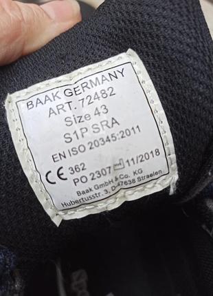 Кросівки робочі baak germany 3
