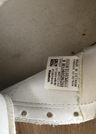 Кроссовки reebok кожаные 8