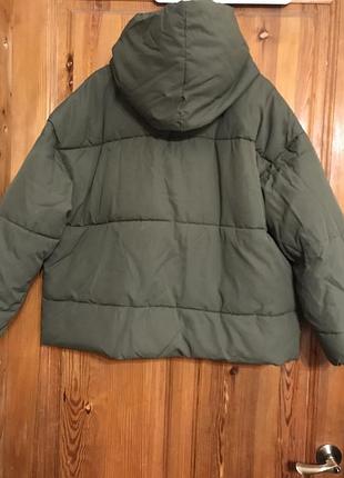 Тепла куртка пуховик h&m 56-58 2