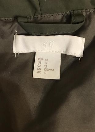 Тепла куртка пуховик h&m 56-58 5