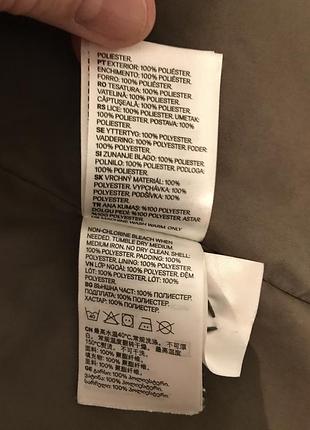 Тепла куртка пуховик h&m 56-58 7