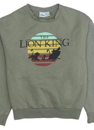 Толстовка чоловіча primark the lion king хакі