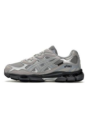 Кросівки чоловічі asics gel-nyc gtx light grey metallic