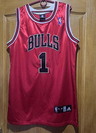 Майка мужская adidas nba chicago bulls №1