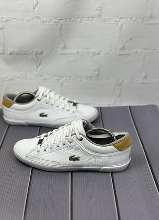 Чоловічі шкіряні кросівки lacoste