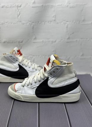 Чоловічі шкіряні кросівки nike blazer jumbo