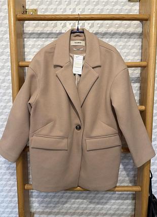 Пальто жакет pull&bear оверсайз