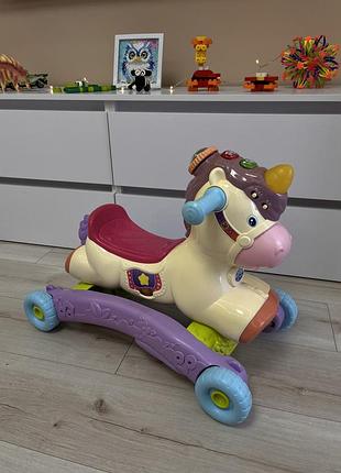Іграшка-трансформер vtech єдиноріг каталка гойдалка vtech prance and rock learning unicorn 2