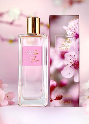 Туалетная вода women's collection delicate cherry blossom – сладкое дыхание японской весны