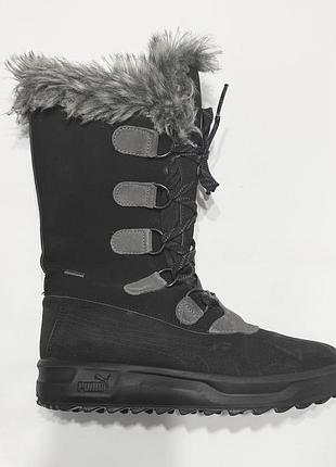 Чоботи жіночі зимові (термо) puma gore-tex з хутром (оригінал), розмір 39 (25 см)