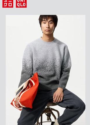 Свитер из пряжи суфле uniqlo