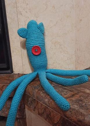 Вязаная игрушка кораллина в страйке кошмаров 🧶💙